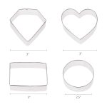 Metal Shaped Cookie Cutters Set, 14 Pieces, by Way To Celebrate - Image 5