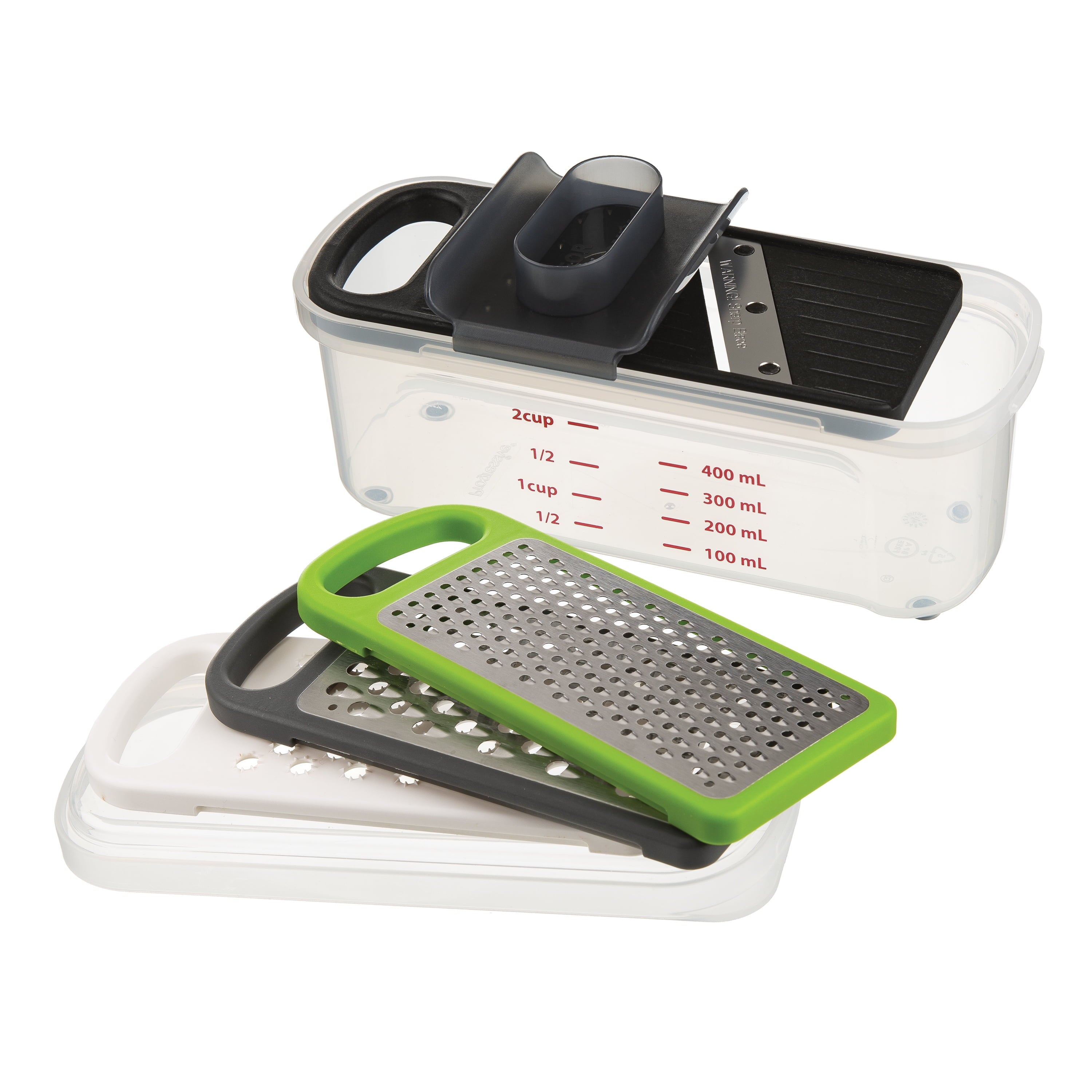 Prep-Solutions-Compact-Grate-Slice-Set_848d9854-609b-434f-9524-4feef2faf65c.9001ed6de90488ef88bc0ea9d54b1dd3 Prep Solutions Compact Grate & Slice Set
