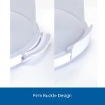 Mainstays 12 inch Clear Cake Carrier with 2pk 9 inch Gray Round Pans, Carbon Steel - Image 5